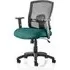 Portland Task Office Chair with Adjustable Arms - Teal