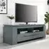 Portland TV Stand with 2 Drawers - Grey