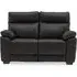Posit 2-Seater Sofa - Black, Leather