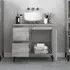 Prague Vanity Unit with Storage - Grey