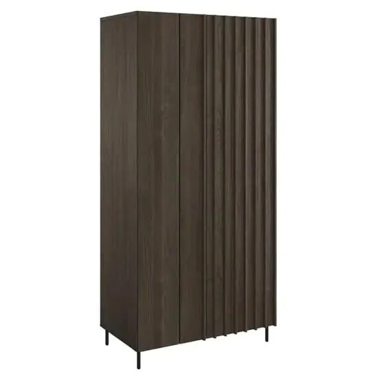 Prato 2-Door Wardrobe - Portland Ash