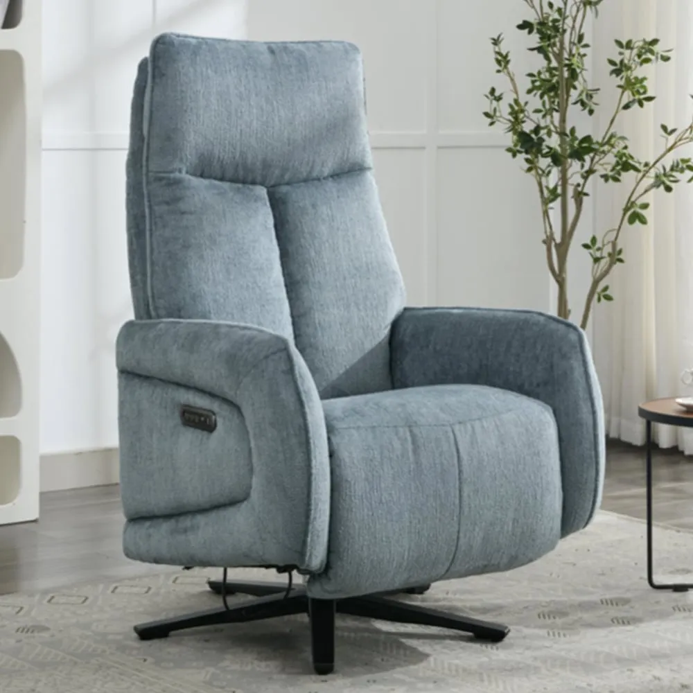 Prato Electric Recliner Chair with Triple Motor - Arona, Fabric image