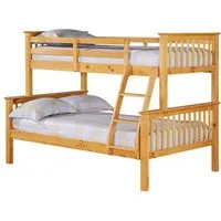 Prato Triple Bunk Bed - Pine, MDF alternate view