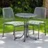 Prats Bistro Set with 2 Chairs - Charcoal