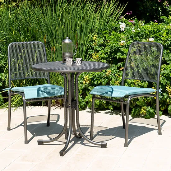 Prats Bistro Set with 2 Chairs - Jade