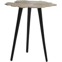 Pratt Small Ginkgo Leaf Side Table - Gold, Aluminium