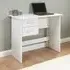 Probus Laptop Desk with 2 Drawers - White, Wood