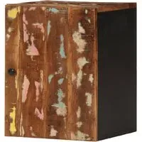 Pulaski Bathroom Wall Cabinet with 1 Door - Multicolour, Wood