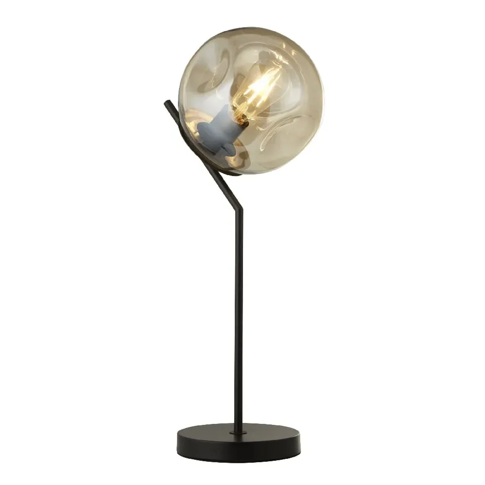 Punch Champagne Glass Table Lamp - Black image