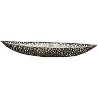 Purley Large Decorative Dish - Antique Champagne, Metal