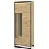 Qesso Tall Display Cabinet with LED - Artisan Oak