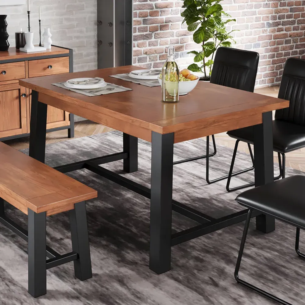 Qimera Dining Table - Natural, Acacia Wood product