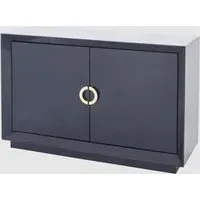 Quarryville 2 Door Sideboard - Blue, High Gloss