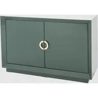 Quarryville 2 Door Sideboard - Green, High Gloss