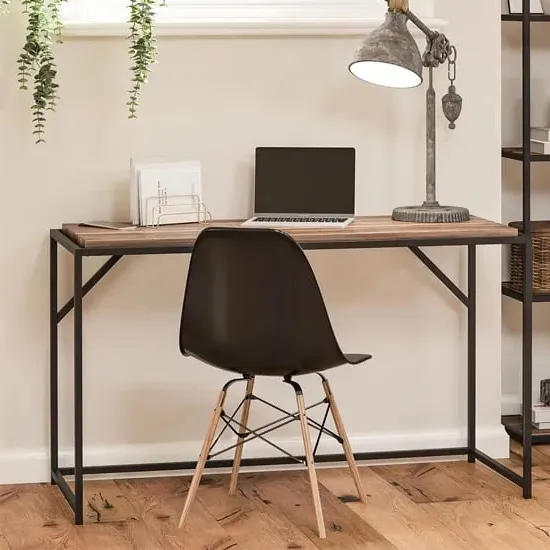 Quebec Laptop Desk - Weathered Oak image