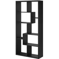 Quebec Wooden Shelving Unit - Black