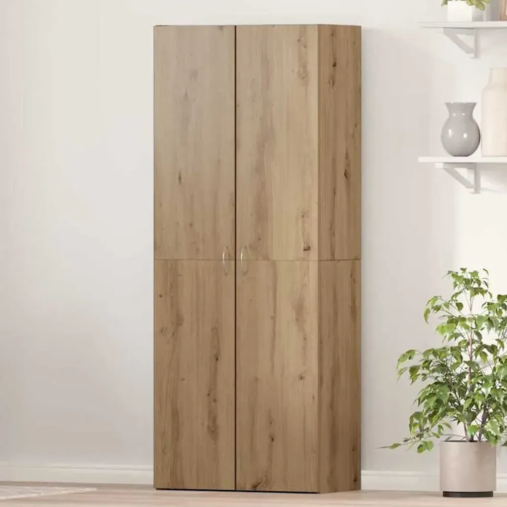 Quilcene Office Cabinet - Artisan Oak, Engineered Wood