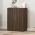Quilcene Office Cabinet - Brown Oak, Engineered Wood