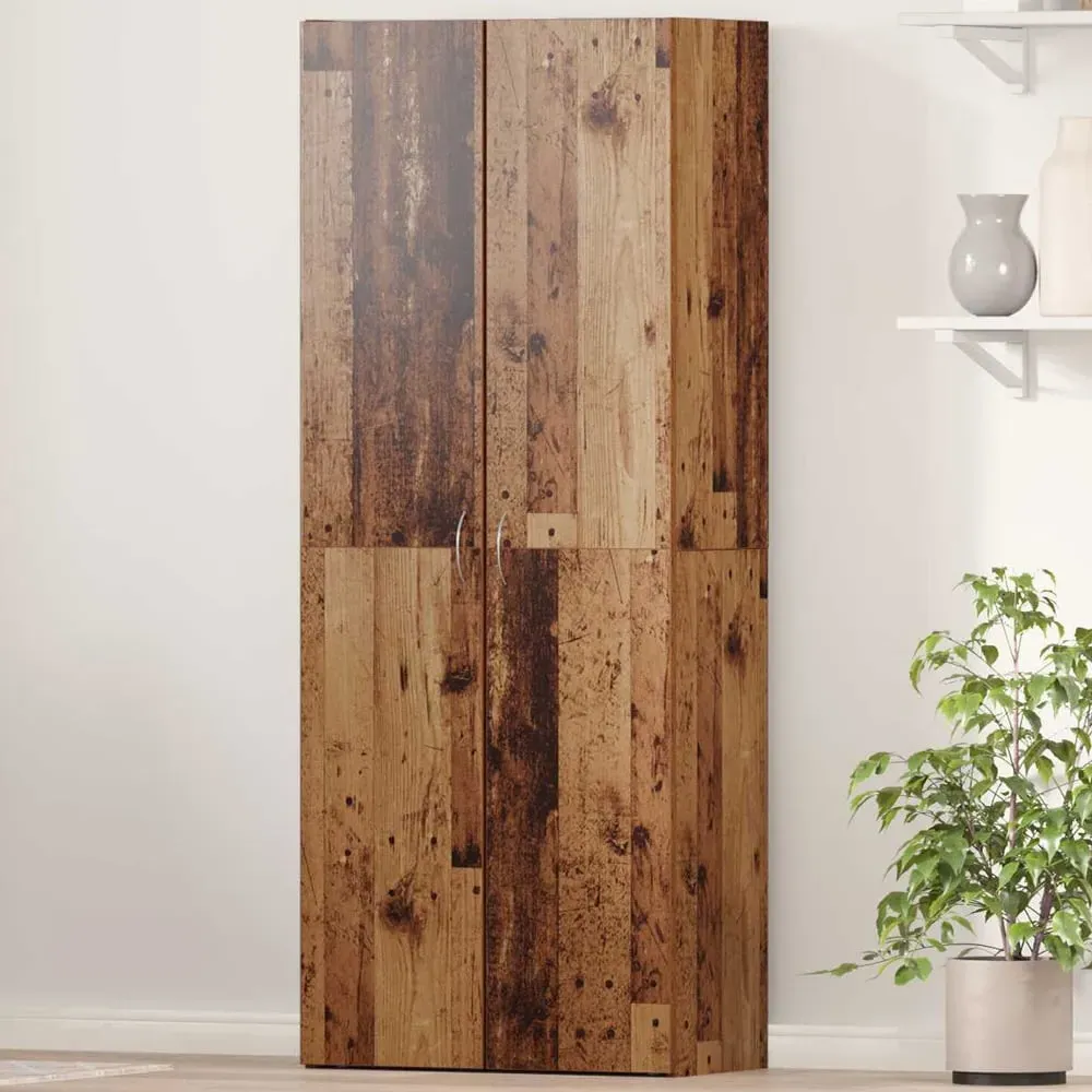 Quilcene Office Cabinet - Oak, Engineered Wood