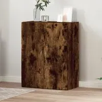 Quilcene Office Cabinet - Smoked Oak, Engineered Wood