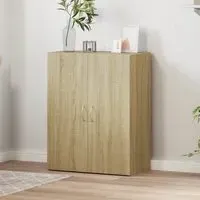 Quilcene Office Cabinet - Sonoma Oak, Engineered Wood