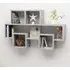Quillon Car-Shaped Wall Shelf - Concrete Effect, Engineered Wood