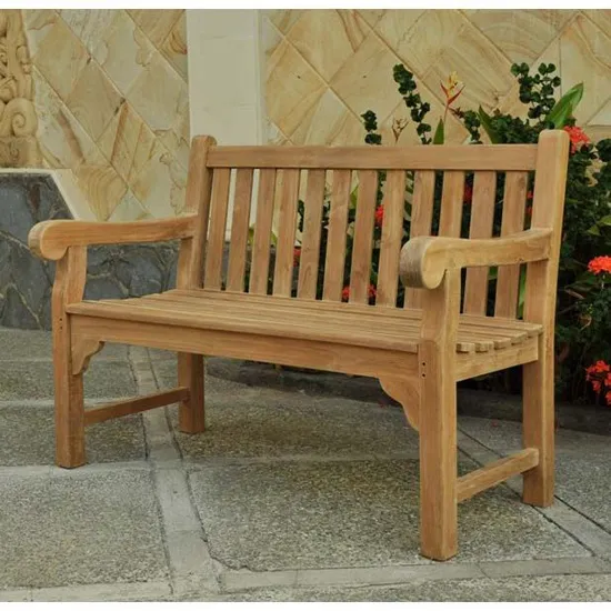 Quin 2-Seater Outdoor Bench - Teak product