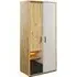Quincy 2-Door Wardrobe with LED - Artisan Oak