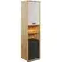 Quincy Tall Storage Cabinet with LED - Artisan Oak