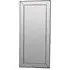Raddle Rectangular Leaner Mirror - Silver