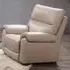 Radford 1-Seater Electric Recliner Sofa - Chalk, Leather