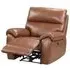Radford 1-Seater Electric Recliner Sofa - Saddle, Leather