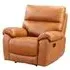 Radford 1-Seater Electric Recliner Sofa - Tan, Leather