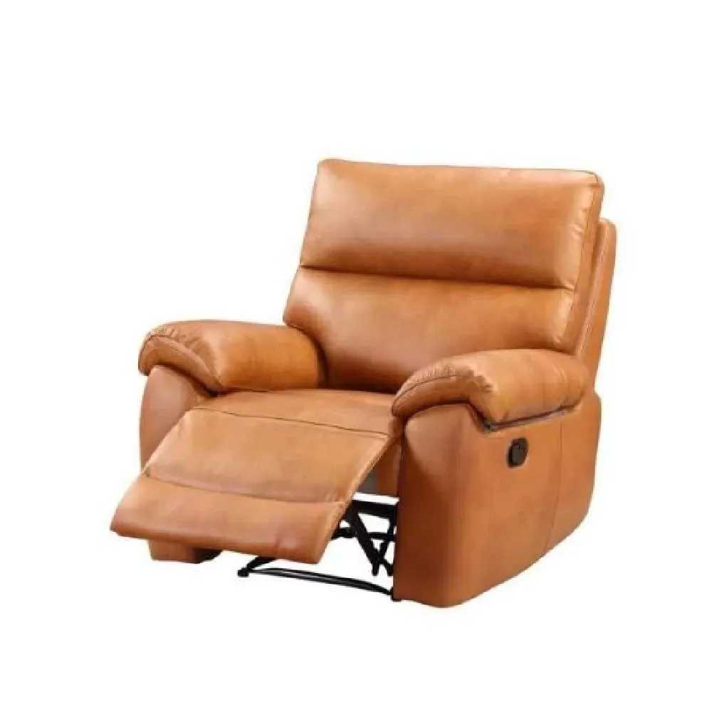 Radford 1-Seater Recliner Sofa - Tan, Leather
