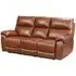 Radford 3-Seater Electric Recliner Sofa - Saddle, Leather