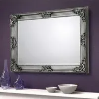 Raheema Wall Bedroom Mirror - Pewter
