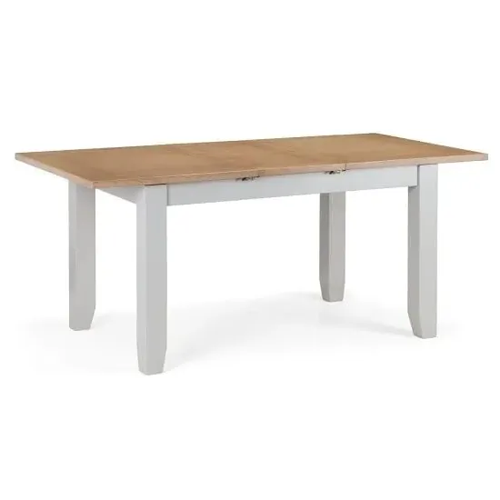 Raisie Extendable Dining Table - Oak, Grey