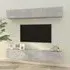 Raivo Wall Hung Entertainment Unit - Concrete Effect