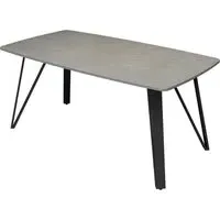 Raleigh Coffee Table - Grey, Sintered Stone Ceramic