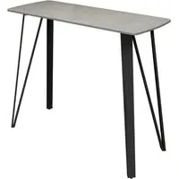 Raleigh Console Table - Grey, Sintered Stone Ceramic