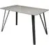 Raleigh Dining Table - Grey, Sintered Stone Ceramic
