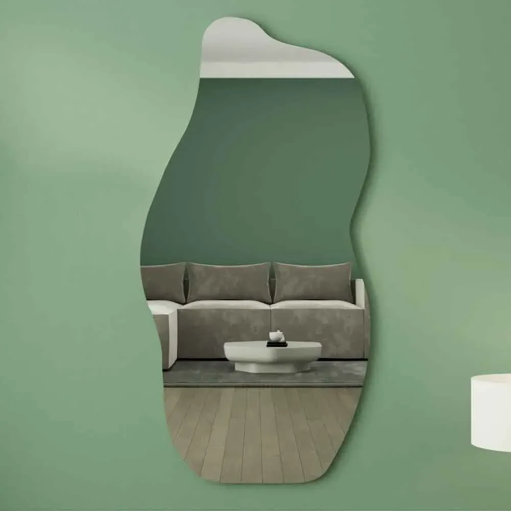 Ralia Full Length Wall Mirror - Sand, MDF product