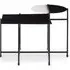 Ramita 2-Tier Side Table - Black, Metal