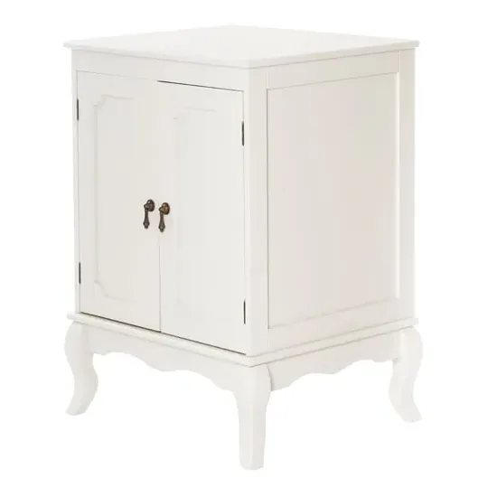 Ramona Bathroom Storage Cabinet - Ivory, MDF