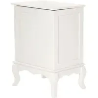 Ramona Laundry Storage Cabinet - Ivory, MDF