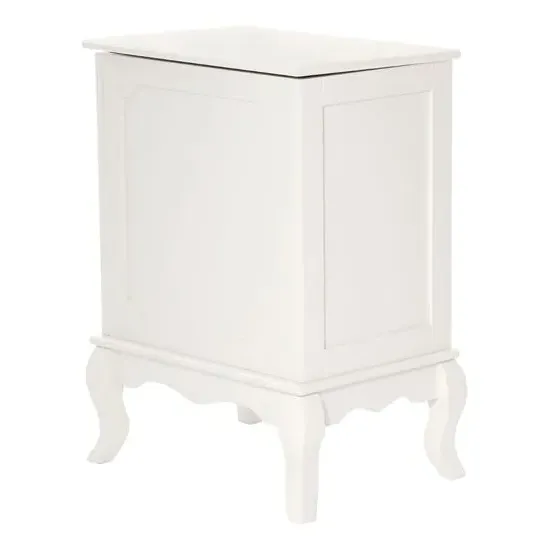 Ramona Laundry Storage Cabinet - Ivory, MDF