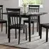 Ranee Extendable Dining Table - Black, Hardwood