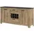 Rapilla 2-Door Sideboard - Chestnut, Wood