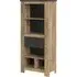 Rapilla Bookcase with Drawer - Chestnut, Wood