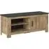 Rapilla TV Stand with Door - Chestnut, Wood